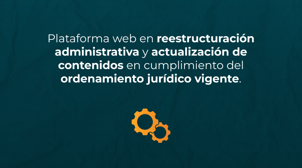 Plataforma en reestructuración