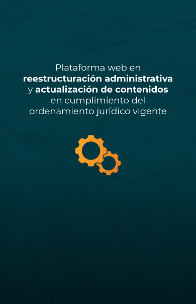 Plataforma en reestructuración